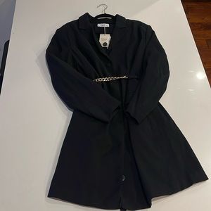 Mango blazer dress with detachable belt